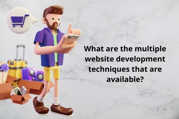 What are the multiple website development techniques that are available