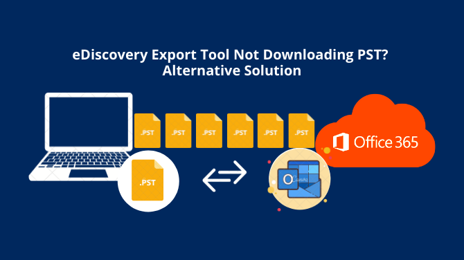 eDiscovery Export Tool Not Downloading PST Alternative Solution
